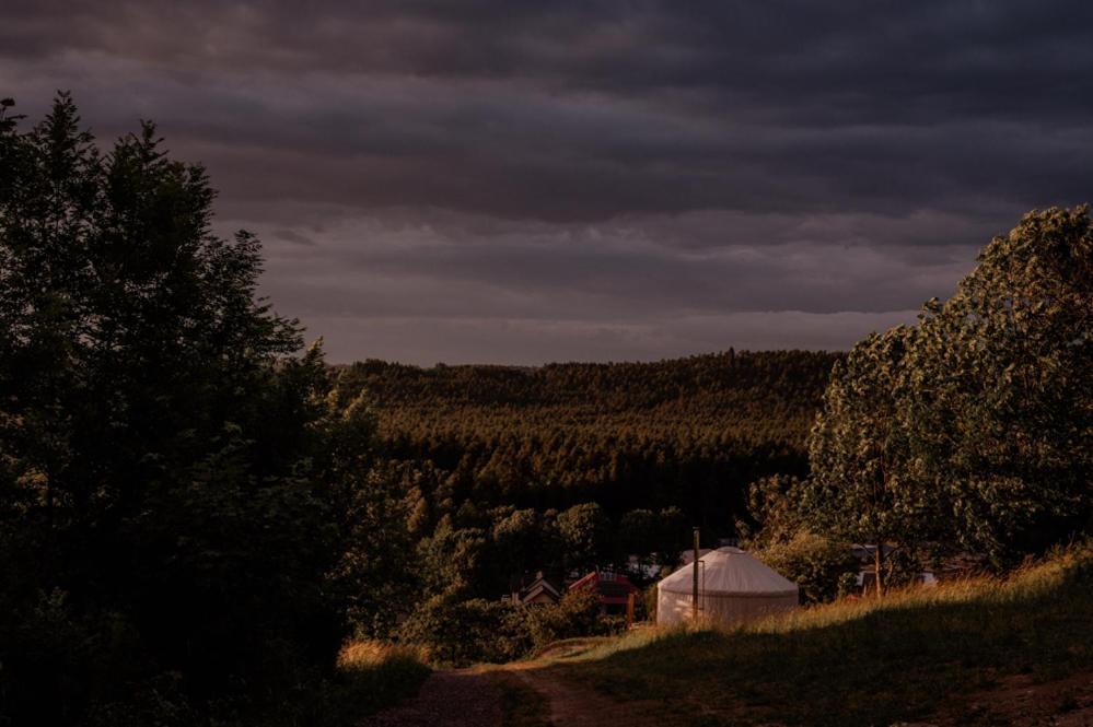 Luksustelt Jurty Z Widokiem, Prywatna Balia- Dzikolas Glamping Krasnobród