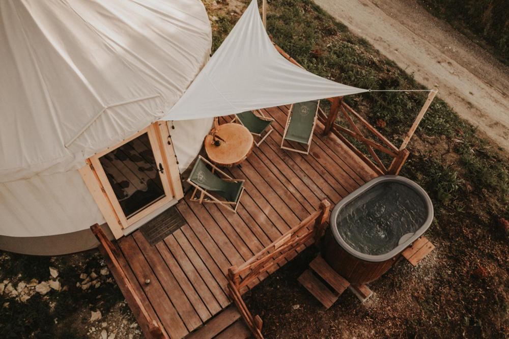 Luksustelt Jurty Z Widokiem, Prywatna Balia- Dzikolas Glamping Krasnobród