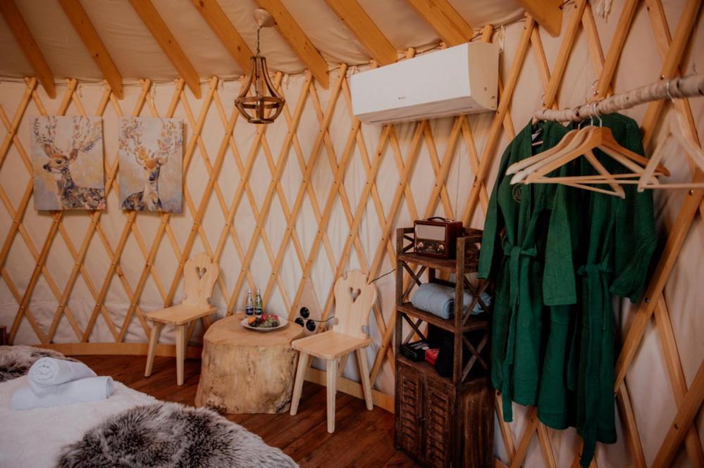 Luksustelt Jurty Z Widokiem, Prywatna Balia- Dzikolas Glamping Krasnobród