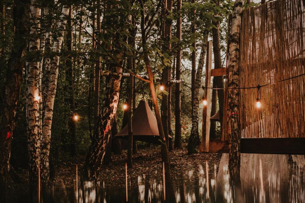 Jurty Z Widokiem, Prywatna Balia- Dzikolas Glamping