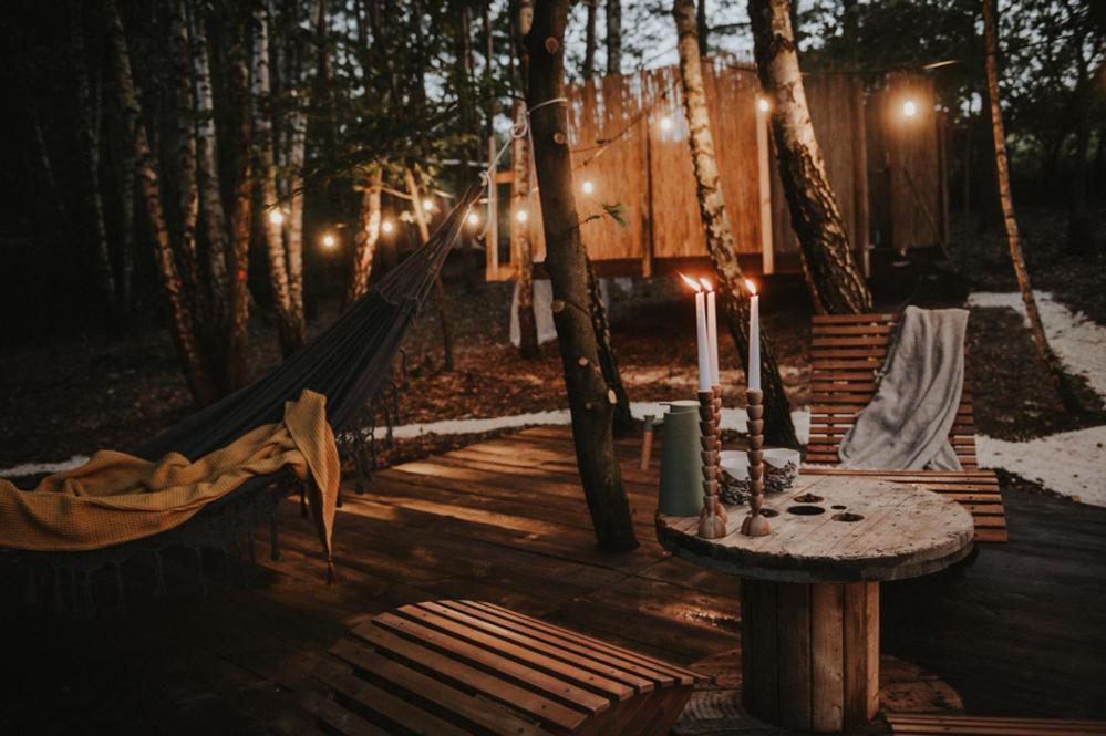 Jurty Z Widokiem, Prywatna Balia- Dzikolas Glamping Luxuszelt *