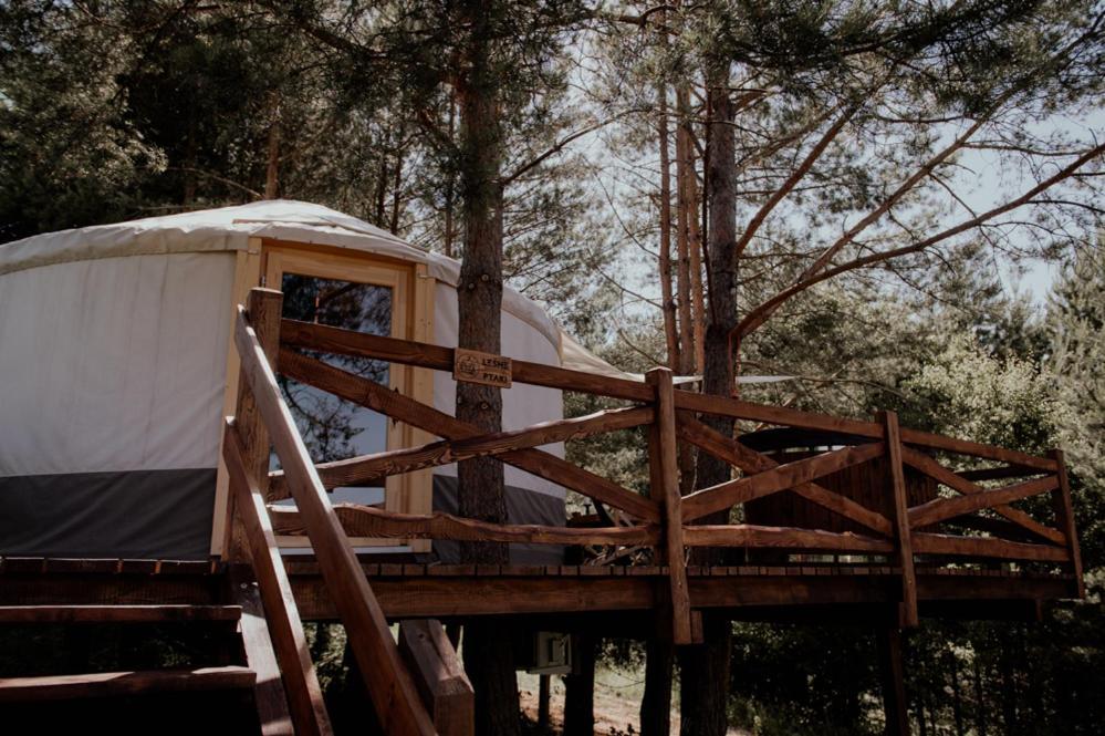 Jurty Z Widokiem, Prywatna Balia- Dzikolas Glamping Krasnobród