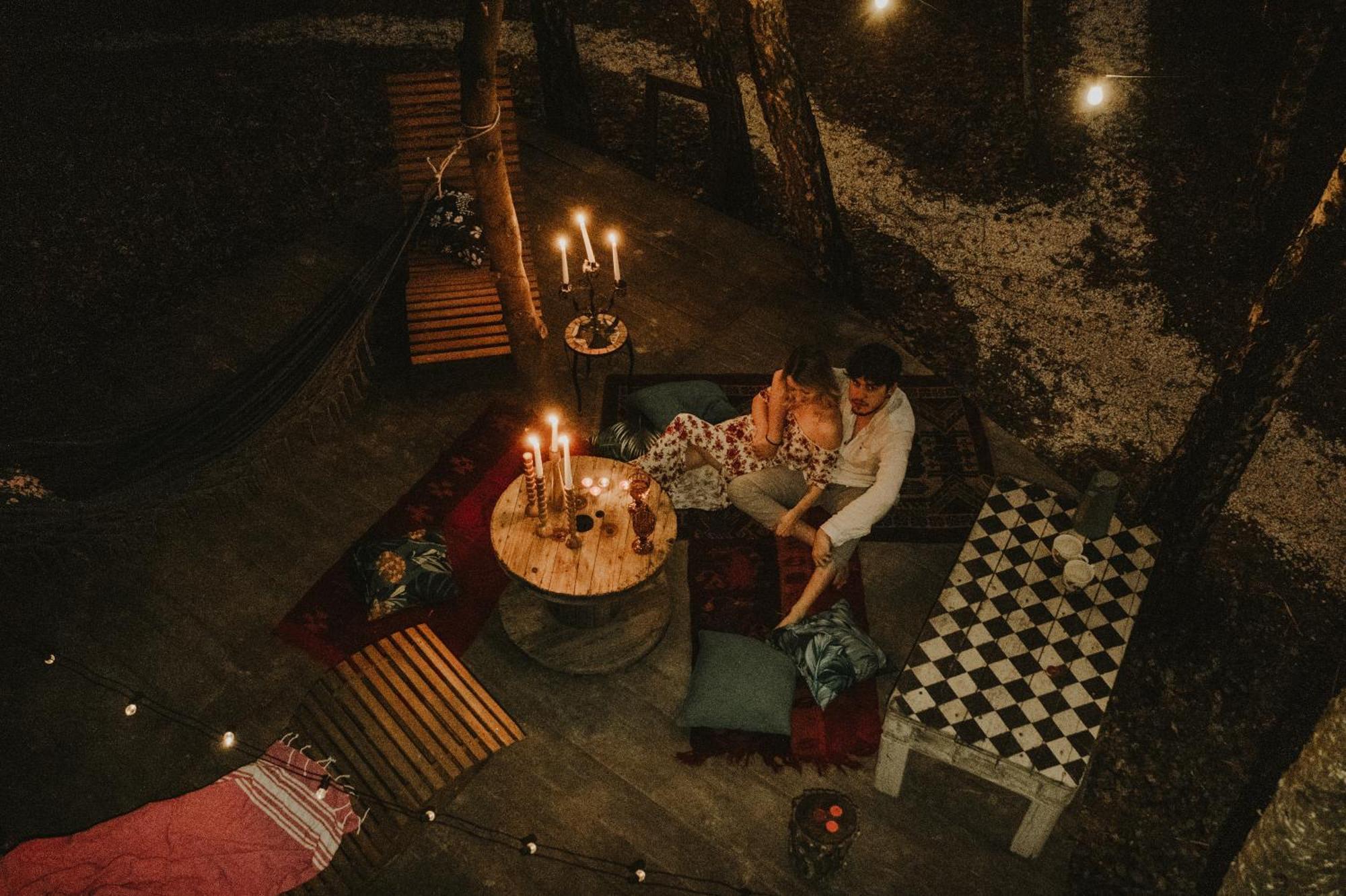 Luxuszelt Jurty Z Widokiem, Prywatna Balia- Dzikolas Glamping Krasnobród